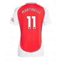 Arsenal Gabriel Martinelli #11 Replica Home Shirt Ladies 2024-25 Short Sleeve